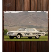 Металлическая табличка Ford Galaxie 406 Lightweight